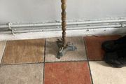 antique brass ashtray stand