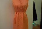 Vintage 1960s Day Dress With Matching Belt Mod