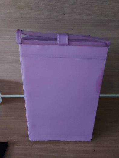 Purple Storage Boxes/ Collapsible Storage Cubes 22 x 34 x 16cm