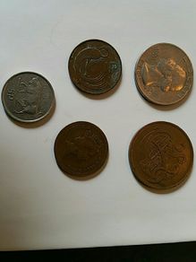 Selection of coins