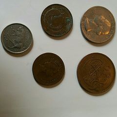Selection of coins