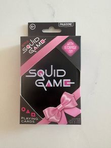 New Squid Game Playing Cards Set Netflix With Storage Tin