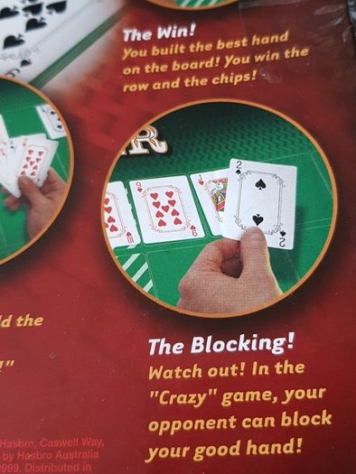 Head to head poker game