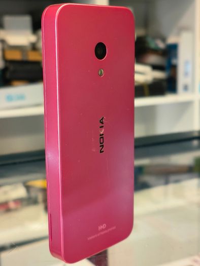Nokia 225 [2024] 6cm [2.4] 91G Pink Mobile Phone (Nokia 225 4G TA-1610 DS PINK) Dual Sim Unlocked