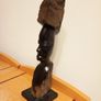 Statue Ebony  Tribal figurine Hand made Image 3