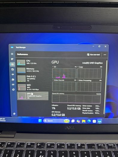 Dell Latitude 5310 Laptop i7/32GB/512SSD/FHD Touch