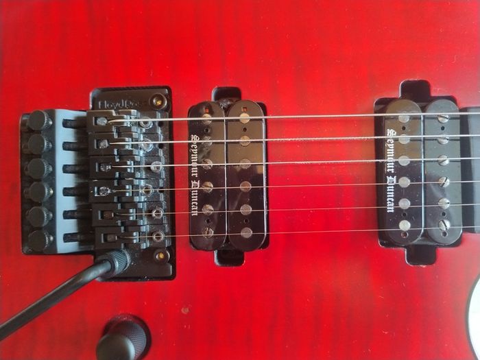 Solar Guitar S1.6FRFBR with SD Black Winter pickups
