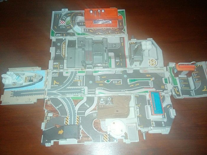 Mico machines truck with built in city