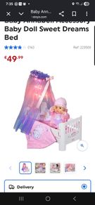 dolls cot