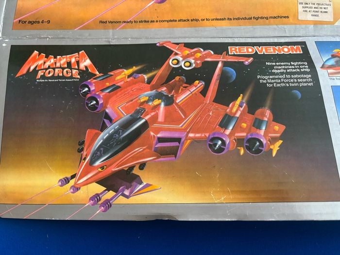 Boxed Manta Force Collection