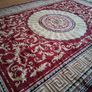 XL decorative Rug greek key design 290x200cm Image 4