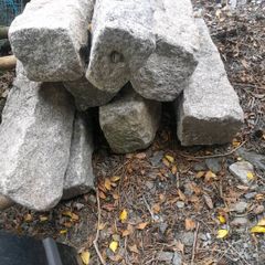 5 and half to 6 foot granite posts
