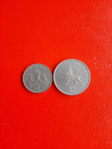 1968 British 5 and 10 'New Pence'