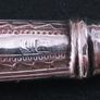 Set of 6 Antique EPNS butter knives with Sterling Silver handles Image 5