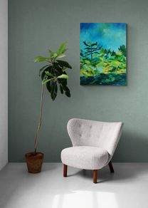 Original hand paint picture, painting by Strzala