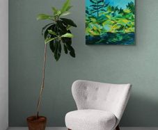 Original hand paint picture, painting by Strzala