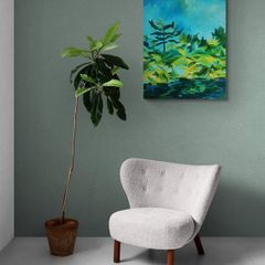 Original hand paint picture, painting by Strzala
