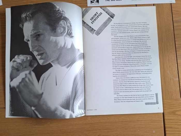 THE BIG MAN Press Kit Liam Neeson, Billy Connolly
