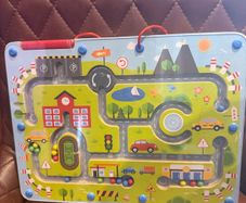 Playtive Wooden Magnetic Maze toy