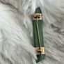 New Zealand Nephrite Jade and 9K Gold brooch Image 3