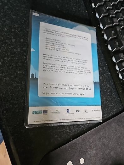 Words and  Numbers DVD