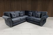 Olympia Ashwin Grey Scatter &amp; Fullback Sofa
