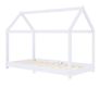 White Wooden House Style Toddler Bed  Free Mattress duvet & Duvet set Included  if needed 50 euro Image 2