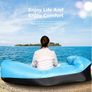 Inflatable Sofa Bed, Inflatable Lounger Chair for Outdoor, Camping, Hiking, Garden, Park, Beach, Backyard, Fishing, Swimming Image 6