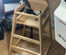 Wooden High Chair Bolero