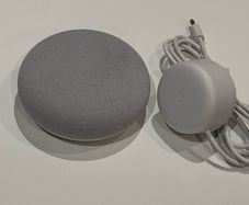 Google Nest Mini 2nd Generation Smart Speaker - Chalk / Grey