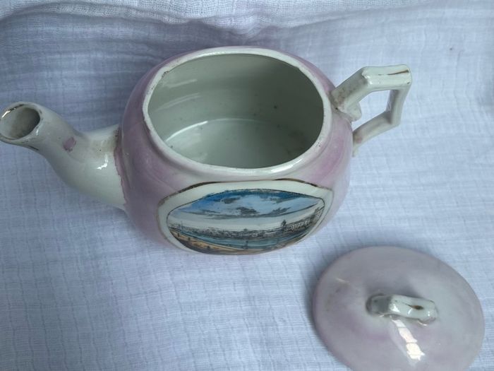 Antique. Souvenir of  Cork  ceramic teapot