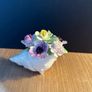 Vintage Royal Doulton bone china floral bouquet in a shell Image 2