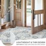 Large Washable Rugs for Living Room 200x290cm, Extra Large Area Rug, Vintage Boho Rugs, Low Pile, Non-Shedding, XXL Carpet, Traditional Oriental Design, Dining Room, Home Office, Bedroom Image 7