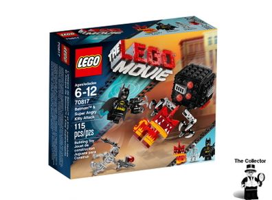 LEGO 70817 Movie Batman & Super Angry Kitty Attack Set Brand New Sealed