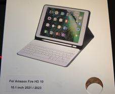 Amazon Fire HD10 10.1'' 2021/2023 Smart Keyboard Case