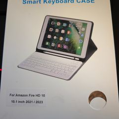 Amazon Fire HD10 10.1'' 2021/2023 Smart Keyboard Case
