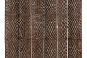Natural 6 Panel Hand Made Wicker Room Divider