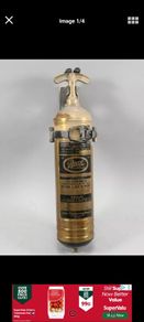 Vintage brass fire extinguisher Canada
