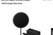 Samsung 25W Wireless Magnet Charger and 45W Wall Adapter - New Sealed
