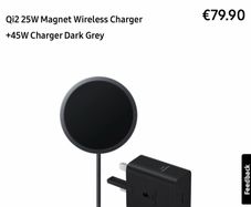 Samsung 25W Wireless Magnet Charger and 45W Wall Adapter - New Sealed