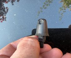 Honda CRX rear washer nozzle