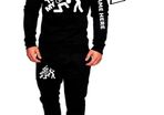 Personalised Don't touch my Audi tracksuit black audi hoodie with sweatpants