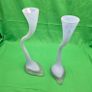 Pair of decorative vases , vintage Image 2