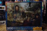 The Lord Of The Rings ! 3000 Piece Puzzle ! Brand New and Sealed ! by Aquarius !
