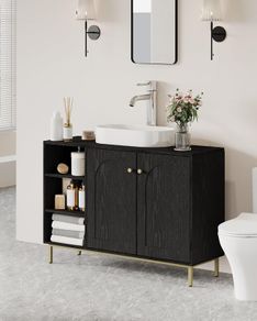 Kitchen Sideboard Cabinet with 2 Doors,Open Compartment, Chest of Drawers, Adjustable Shelf
