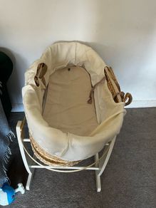 Mother care Moses basket and stand