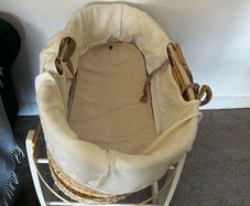 Mother care Moses basket and stand