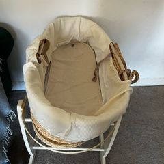 Mother care Moses basket and stand