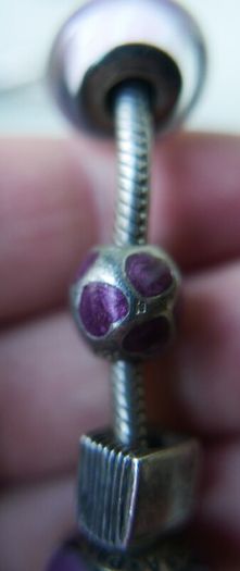 Pandora Charm Bracelet with Assorted Beads