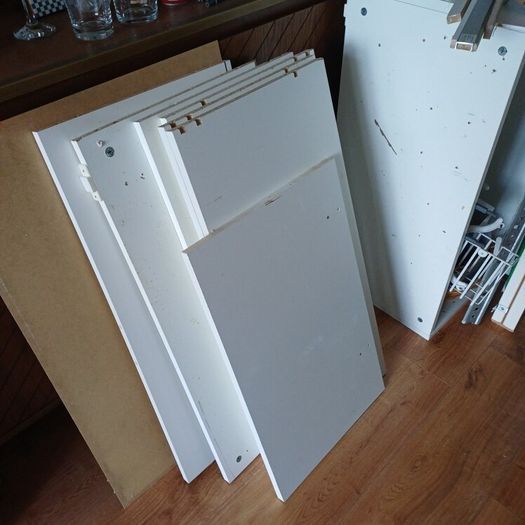 High gloss kitchen cabinet doors